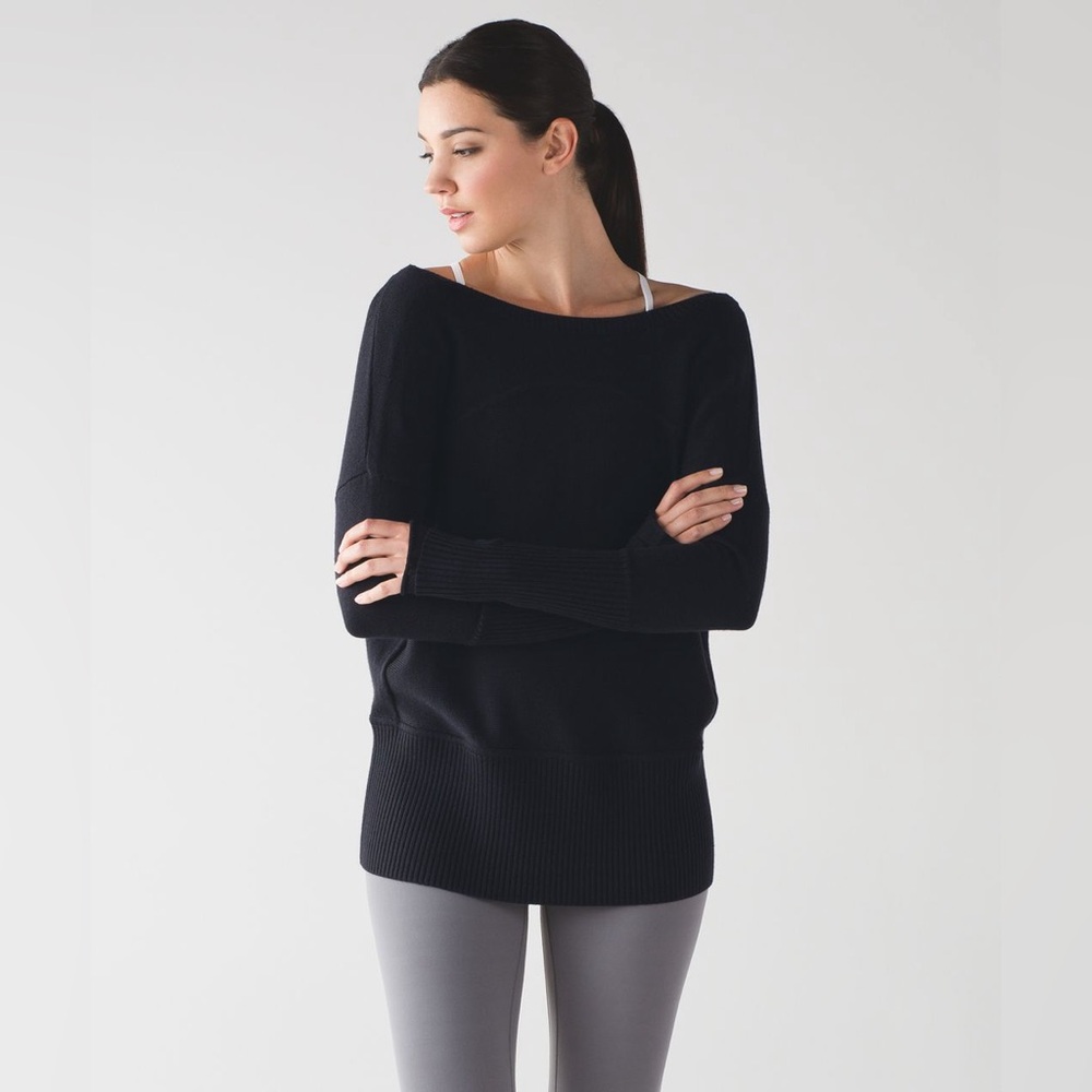 Lululemon Sattva Sweater Merino Wool Size 4